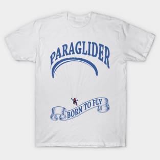 Aesthetic Paragliding Design T-Shirt